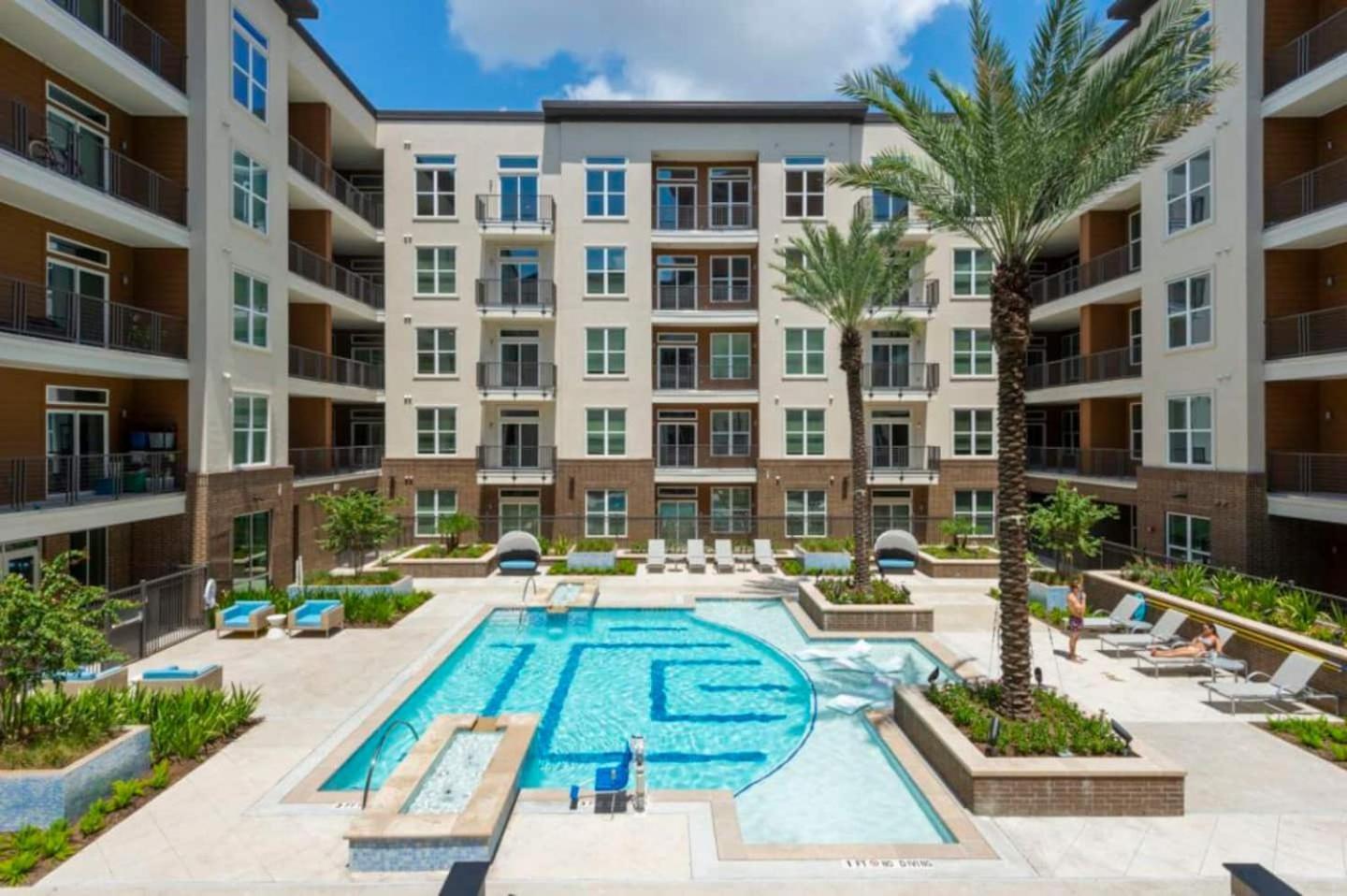 Downtown Apart 1 Bed 1 Bath Free Parking Apartment Houston Ngoại thất bức ảnh